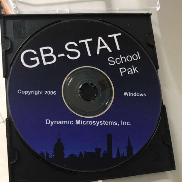 GB-stat School Pak 2006 for windows software - Picture 2 of 10